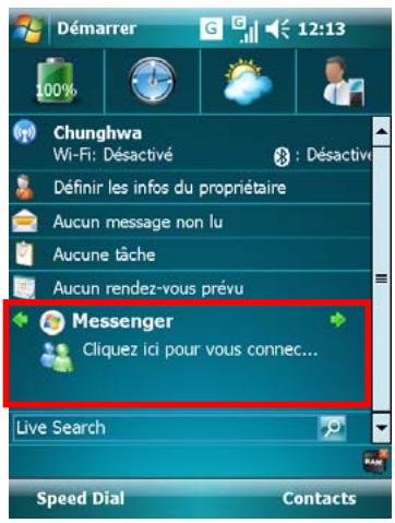 E-TEN M800 - Configuration - 1