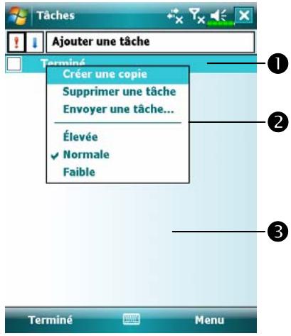E-TEN M800 - Menu Pop-Up - 1