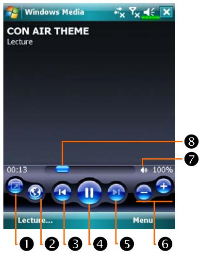 E-TEN M800 - Lecteur Windows Média - 1
