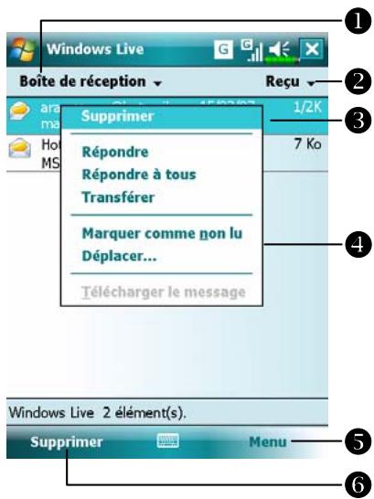 E-TEN M800 - Tapotecz sur qui s ur Messagerie. - 3