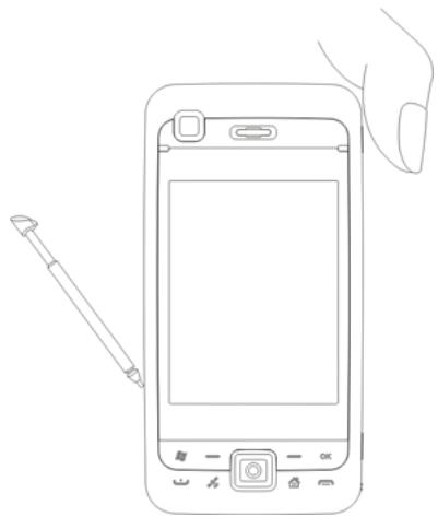 E-TEN M800 - Tapotec, Programmes, Utilities puis Default Settings. - 2