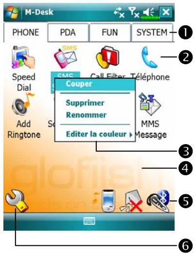 E-TEN M800 - M-Desk - 1