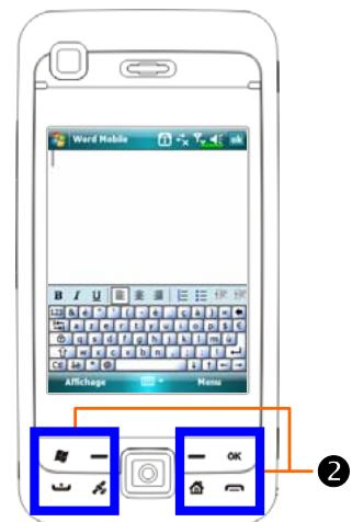 E-TEN M800 - Boutons tactiles - 2