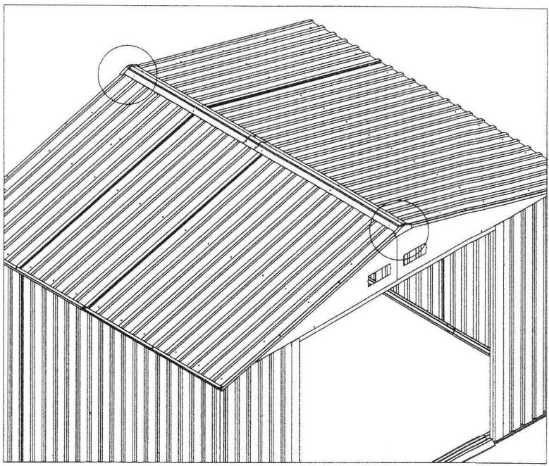 OOGARDEN ABRI METAL 8 M2 0225-0005 - Wooden Platform - 104