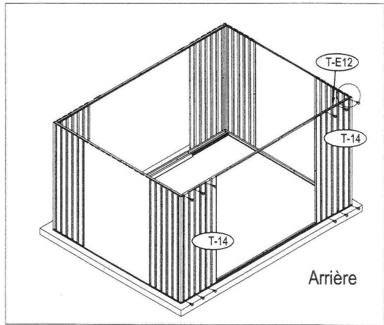 OOGARDEN ABRI METAL 8 M2 0225-0005 - Wooden Platform - 51