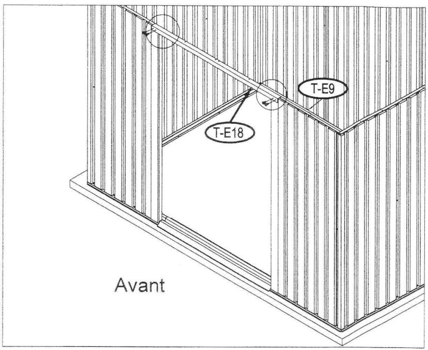 OOGARDEN ABRI METAL 8 M2 0225-0005 - Wooden Platform - 61