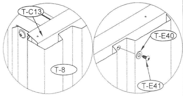 OOGARDEN ABRI METAL 8 M2 0225-0005 - Wooden Platform - 39