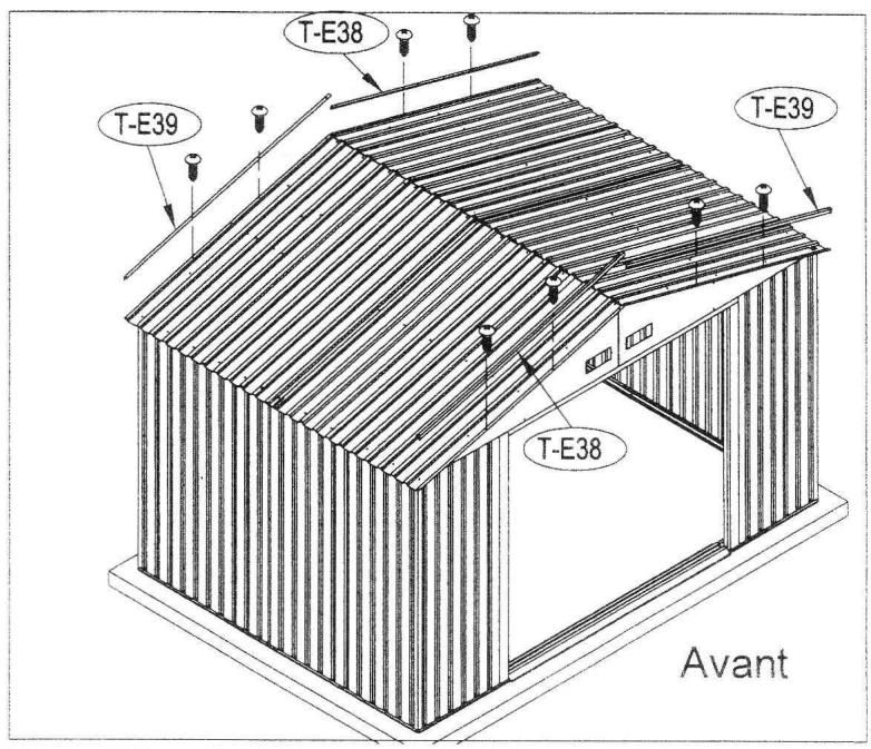 OOGARDEN ABRI METAL 8 M2 0225-0005 - Wooden Platform - 96