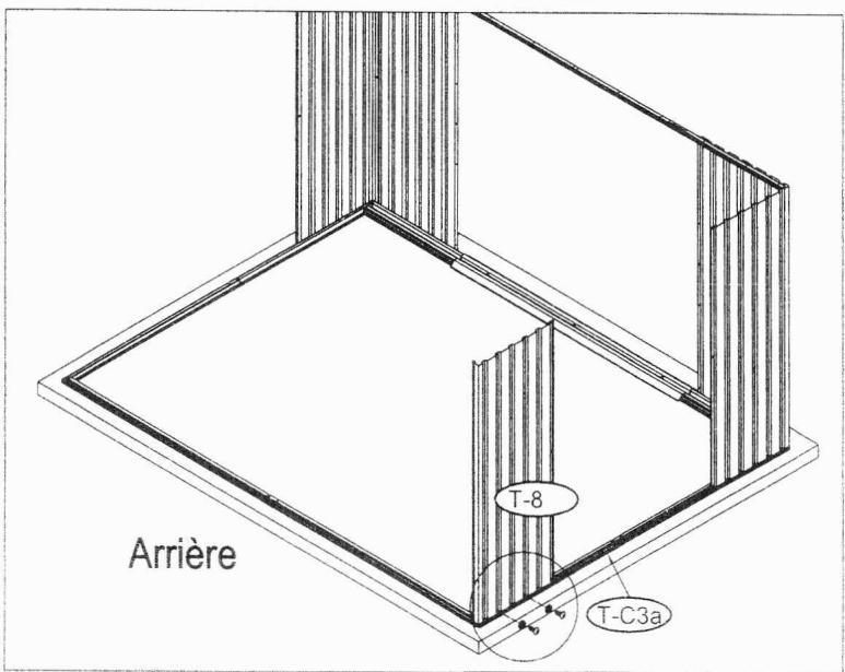 OOGARDEN ABRI METAL 8 M2 0225-0005 - Wooden Platform - 34