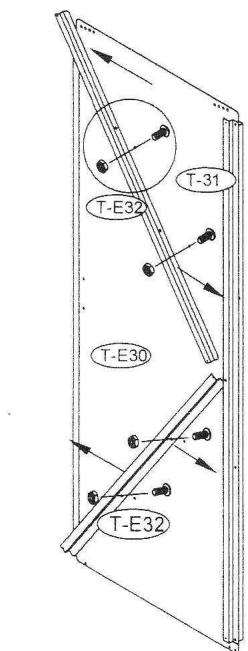 OOGARDEN ABRI METAL 8 M2 0225-0005 - Montage Porte Gauche&amp;Porte Droite - 5
