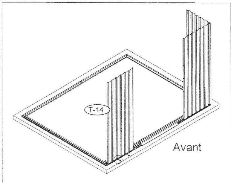 OOGARDEN ABRI METAL 8 M2 0225-0005 - Wooden Platform - 22
