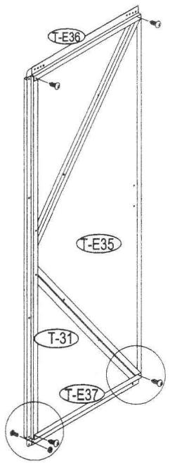 OOGARDEN ABRI METAL 8 M2 0225-0005 - Montage Porte Gauche&amp;Porte Droite - 16