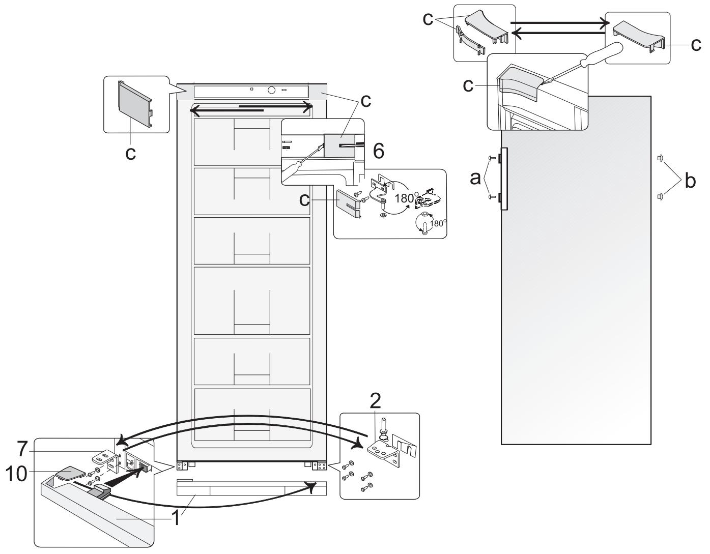 BRANDT BFL5636BX - WARNING! Turn off the appliance and pull the plug out of the electricity supply socket. - 1