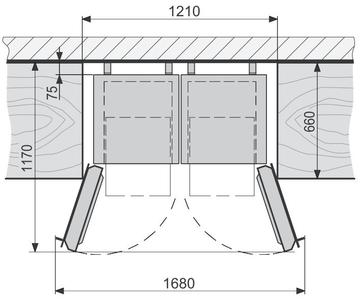 BRANDT BFL5636BX - PLACERING - 3