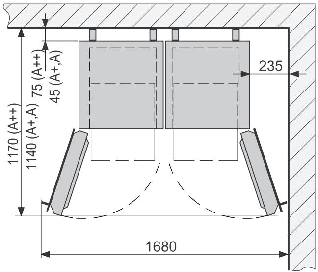 BRANDT BFL5636BX - UMÍSTĚNÍ - 4