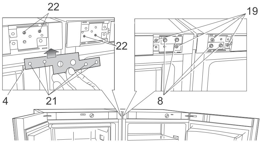 BRANDT BFL5636BX - Connecting the appliances - 6