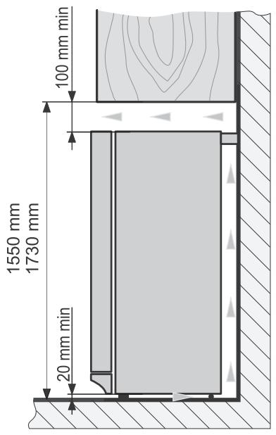 BRANDT BFL5636BX - UMÍSTĚNÍ - 2