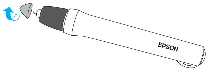 EPSON EB-475WI - Remplacement de la pointe du stylet Easy Interactive Pen - 1