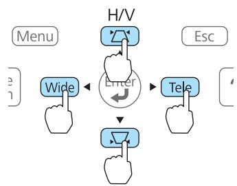 EPSON EB-475WI - Réglage de la position de l'image (Décalage image) - 4