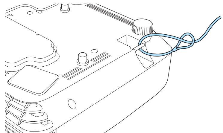 EPSON EB-1965 - Installation du cable antivol - 1