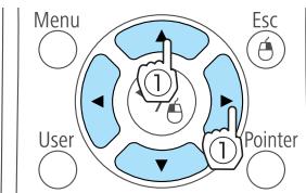 EPSON EB-1965 - Modifiez les réglages. - 1