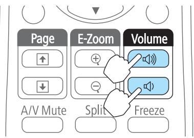 EPSON EB-1965 - Réglage du volume - 1