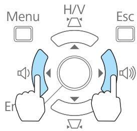 EPSON EB-1965 - Réglage du volume - 2