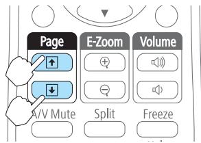 EPSON EB-1965 - Page Haut/Bas - 1