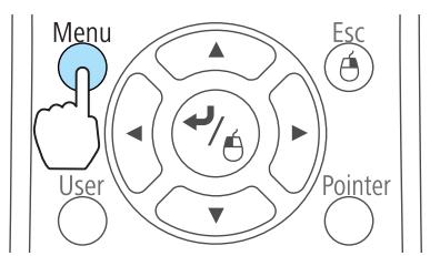 EPSON EB-1965 - Définition d'un ID et utilisation de la télécommande - 1
