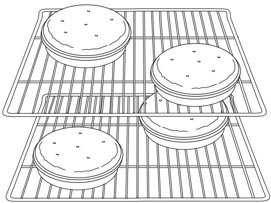 MAYTAG GAS PRECISION TOUCH CONTROL 500 RANGE - Horneado de Pasteles de Capas en Dos Parrillas - 1