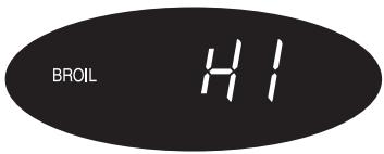 MAYTAG GAS PRECISION TOUCH CONTROL 500 RANGE - Para programar 'Broil': - 1