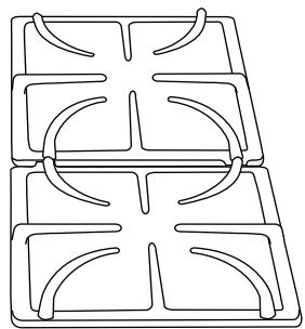 MAYTAG GAS PRECISION TOUCH CONTROL 500 RANGE - Burner Grates - 2