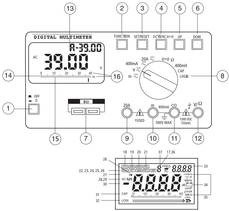 METEX MS-9160 - De digitale multimeter - 1