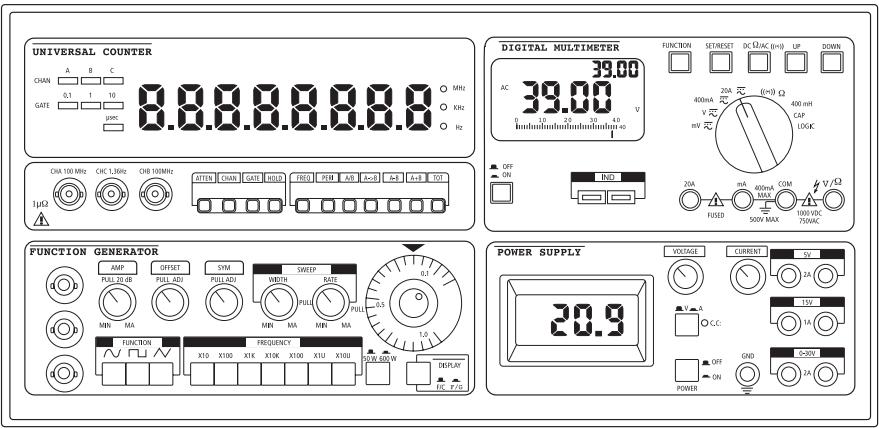 METEX MS-9160 - Working with the MS 9160 - 1