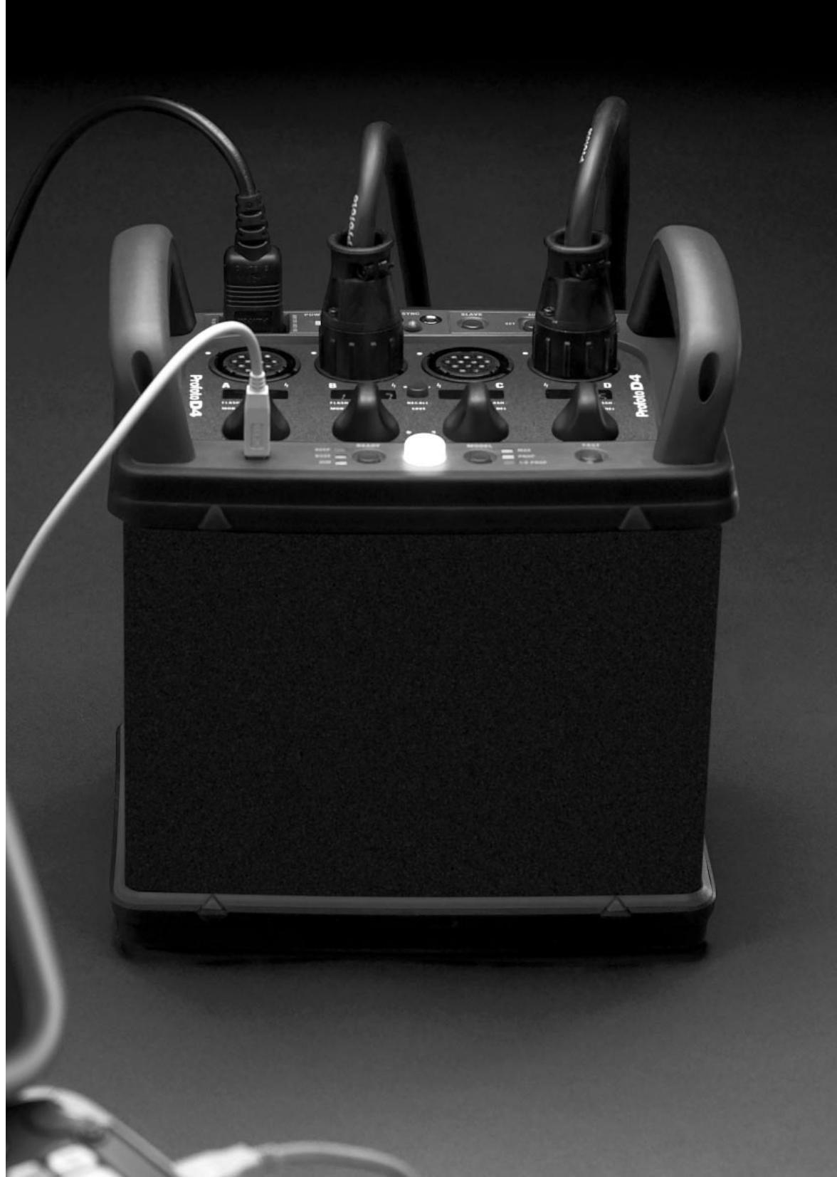 PROFOTO D4 - Comment brancher les torches Profoto - 1