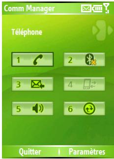 SPV C700 - Pour ouvrir le Gestionnaire de communication (Comm Manager): - 1
