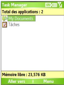SPV C700 - Pour démarrer le Gestionnaire des tâches (Task Manager) - 1
