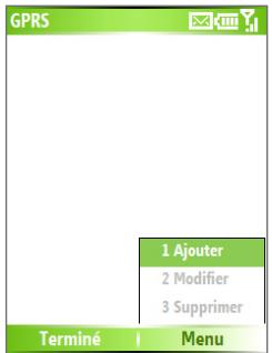 SPV C700 - Pour configurer une connexion GPRS - 1