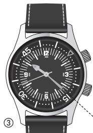 LONGINES MANUAL - Contrôle du temps de plongée - 2