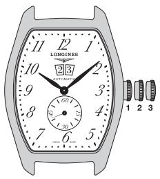 LONGINES MANUAL - Indicateur de réserve de marche - 1
