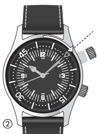 LONGINES MANUAL - Contrôle du temps de plongée - 1