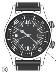 LONGINES MANUAL - Contrôle du temps de plongée - 2