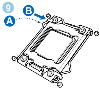 ASUS P9X79 PRO - Installation du CPU - 10