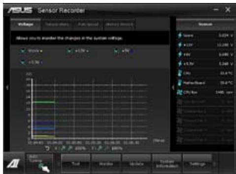 ASUS P9X79 PRO - Configurer sensor recorder - 1
