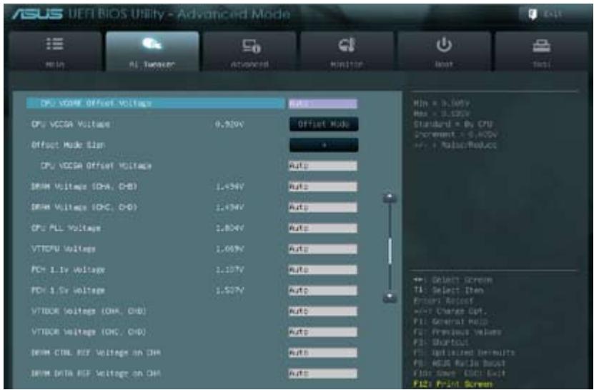 ASUS P9X79 PRO - Menu ai tweaker - 4