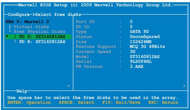 ASUS P9X79 PRO - Créer un volume RAID - 1