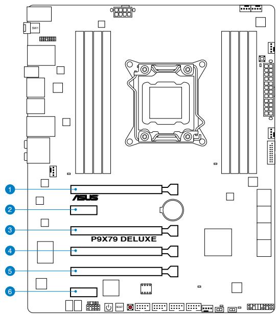 ASUS P9X79 PRO - Slots d'extension - 1