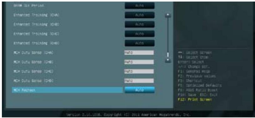 ASUS P9X79 PRO - DRAM Timing control (contrôle du minutage mémoire) - 6