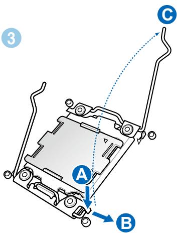 ASUS P9X79 PRO - Installation du CPU - 4
