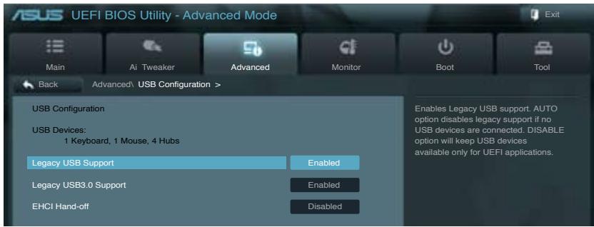 ASUS P9X79 PRO - USB configuration (configuration USB) - 1